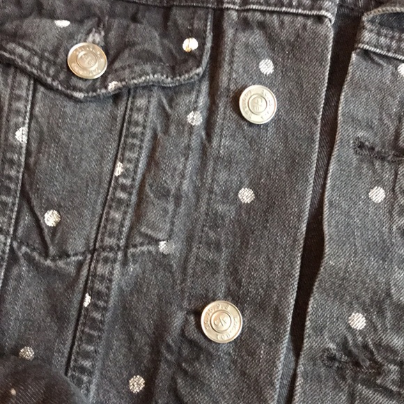 Current Elliott denim spotted jacket size 2 - Picture 3 of 4